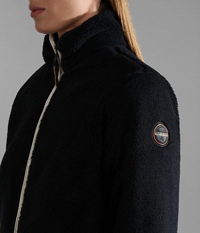 Fleece-Sweatshirt Nordik mit Reißverschluss-